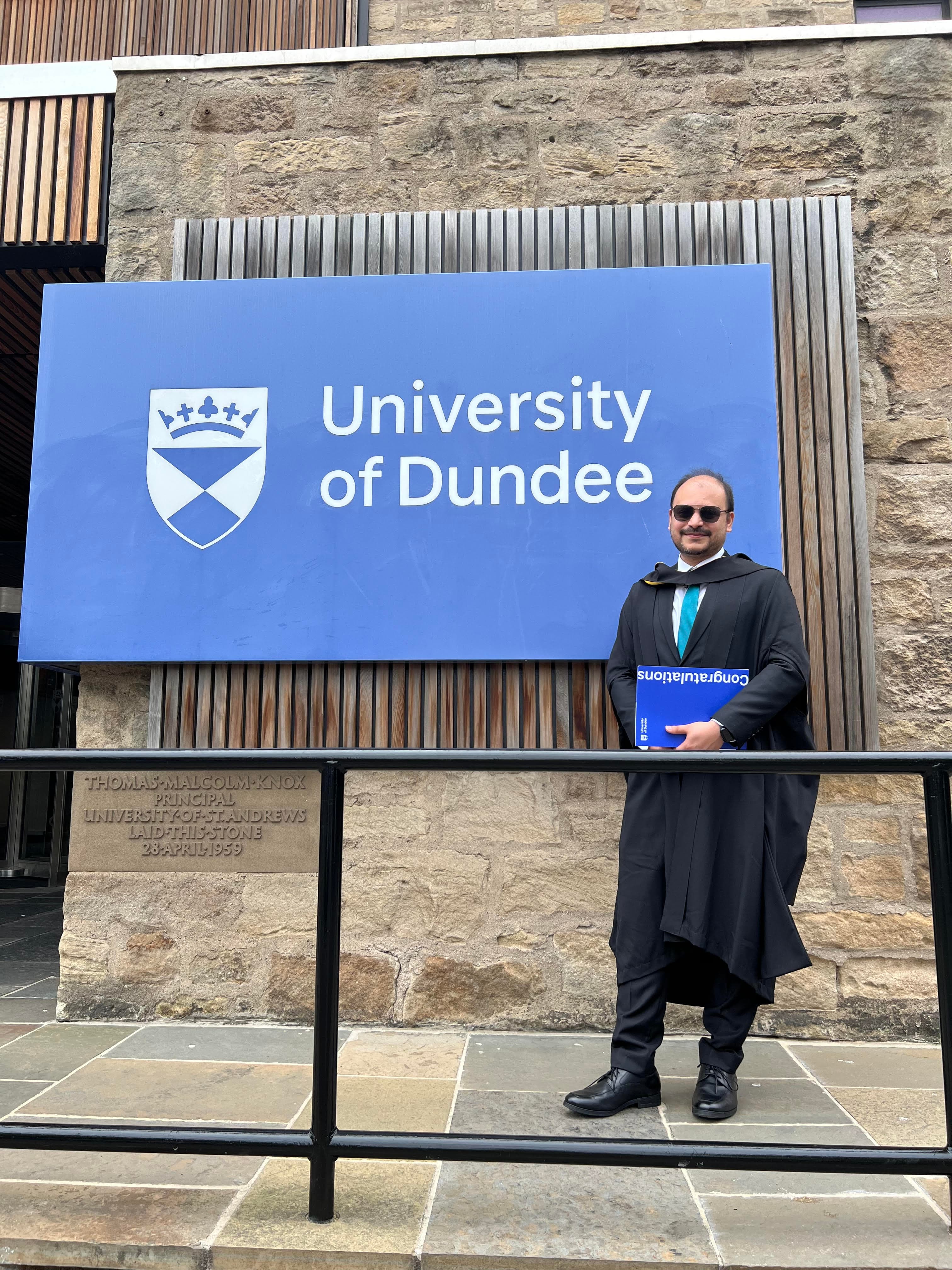 zaryab's graduation picture